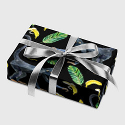 Бумага для упаковки Обезьянки и бананы, цвет: 3D-принт — фото 2