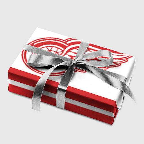 Бумага для упаковки Detroit Red Wings / 3D-принт – фото 2