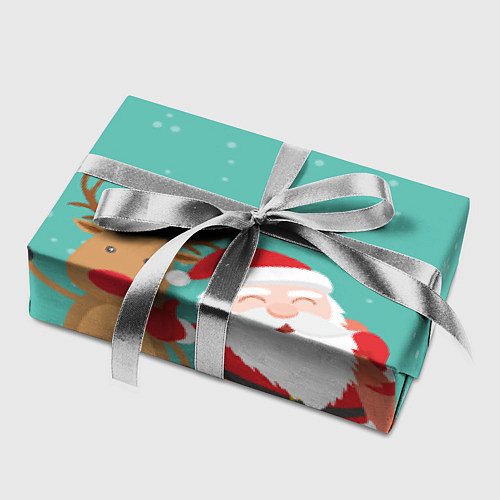 Бумага для упаковки Merry Christmas / 3D-принт – фото 2