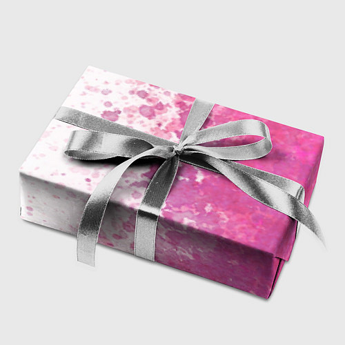 Бумага для упаковки Белый и розовый / 3D-принт – фото 2