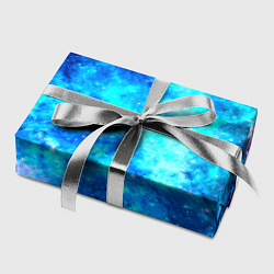 Бумага для упаковки Голубая вселенная, цвет: 3D-принт — фото 2