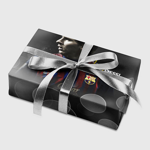 Бумага для упаковки Leo Messi / 3D-принт – фото 2