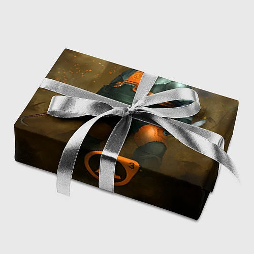 Бумага для упаковки HL3: Gabe Newell / 3D-принт – фото 2