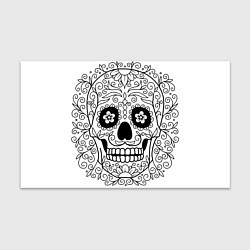 Бумага для упаковки Мексиканский череп, цвет: 3D-принт