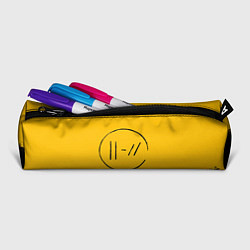 Пенал для ручек 21 Pilots: Yellow Logo, цвет: 3D-принт — фото 2