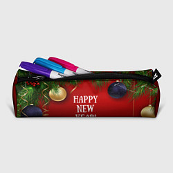 Пенал для ручек Happy New Year!, цвет: 3D-принт — фото 2