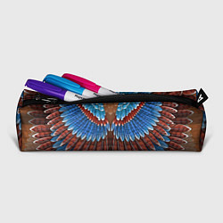 Пенал для ручек Оперение: сойка, цвет: 3D-принт — фото 2