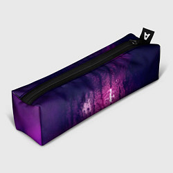 Пенал для ручек Стекло дождь фиолетовый, цвет: 3D-принт