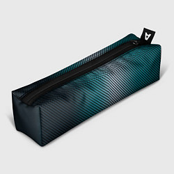 Пенал для ручек Carbon Blue, цвет: 3D-принт
