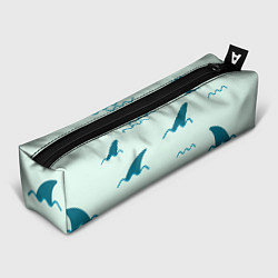Пенал для ручек Плавники акул, цвет: 3D-принт