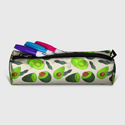 Пенал для ручек Авокадо - фруктовый паттерн, цвет: 3D-принт — фото 2