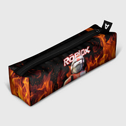 Пенал для ручек ROBLOX FIRE РОБЛОКС ОГОНЬ ПОЖАРНЫЙ, цвет: 3D-принт