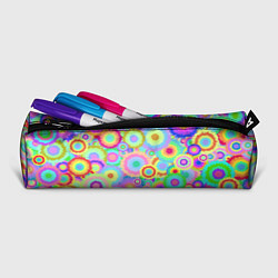 Пенал для ручек Disco-Tie-Dye, цвет: 3D-принт — фото 2