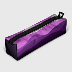 Пенал для ручек Фиолетовый градиент горы абстракция, цвет: 3D-принт