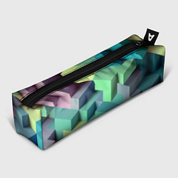 Пенал для ручек GEOMETRIC SHAPES, цвет: 3D-принт