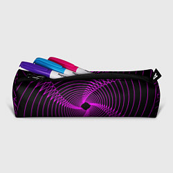 Пенал для ручек Неоновая светящаяся спираль, цвет: 3D-принт — фото 2