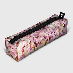 Пенал для ручек Розовые цветы яркой поляной, цвет: 3D-принт