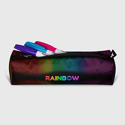 Пенал для ручек Радужные точки - Rainbow, цвет: 3D-принт — фото 2