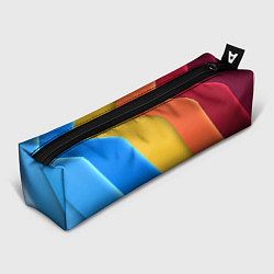 Пенал для ручек Радужные полоски, цвет: 3D-принт