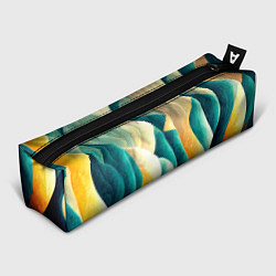 Пенал для ручек Вертикальные волны, цвет: 3D-принт