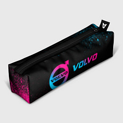 Пенал Volvo - neon gradient: надпись и символ