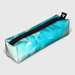 Пенал для ручек Легкие голубые блоки с градиентом, цвет: 3D-принт