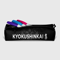 Пенал для ручек Киокушинкай карате - на черном фоне, цвет: 3D-принт — фото 2