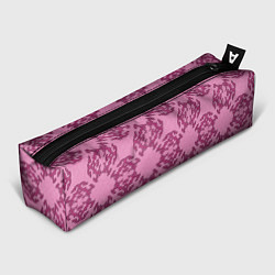 Пенал для ручек Розовая витиеватая загогулина, цвет: 3D-принт