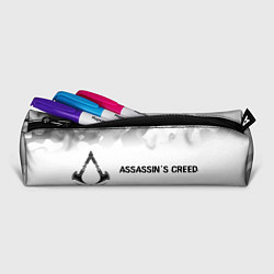 Пенал для ручек Assassins Creed glitch на светлом фоне: надпись и, цвет: 3D-принт — фото 2