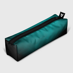 Пенал для ручек Бирюзово-черный дым - Хуф и Ся, цвет: 3D-принт