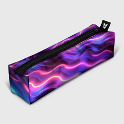 Пенал для ручек Неоновые волны, цвет: 3D-принт