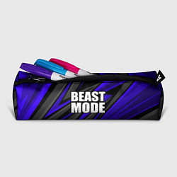 Пенал для ручек Beast mode - синяя униформа, цвет: 3D-принт — фото 2