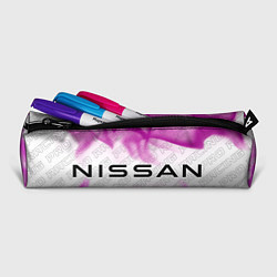 Пенал для ручек Nissan pro racing: надпись и символ, цвет: 3D-принт — фото 2