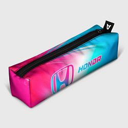 Пенал Honda neon gradient style: надпись и символ