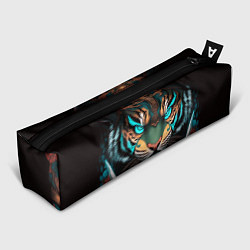 Пенал для ручек Тигр самурай, цвет: 3D-принт