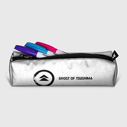 Пенал для ручек Ghost of Tsushima glitch на светлом фоне по-горизо, цвет: 3D-принт — фото 2