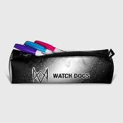 Пенал для ручек Watch Dogs glitch на светлом фоне по-горизонтали, цвет: 3D-принт — фото 2