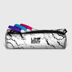 Пенал для ручек Limp bizkit storm black, цвет: 3D-принт — фото 2