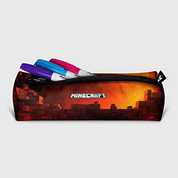 Пенал для ручек Minecraft огненные кубы, цвет: 3D-принт — фото 2
