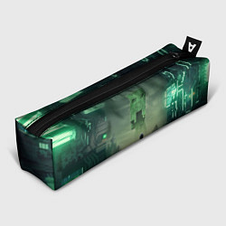 Пенал для ручек Minecraft зеленый монстр и персонаж, цвет: 3D-принт