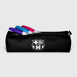 Пенал для ручек Barcelona fc club белое лого, цвет: 3D-принт — фото 2