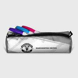 Пенал для ручек Manchester United sport на светлом фоне по-горизон, цвет: 3D-принт — фото 2