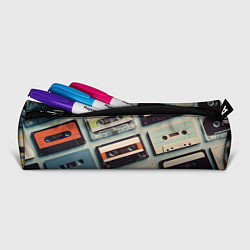 Пенал для ручек Ретро аудио кассеты, цвет: 3D-принт — фото 2