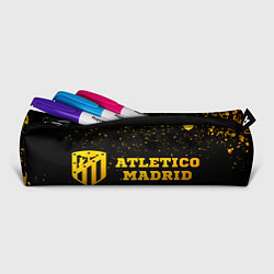 Пенал для ручек Atletico Madrid - gold gradient по-горизонтали, цвет: 3D-принт — фото 2