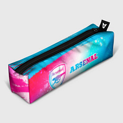 Пенал Arsenal neon gradient style по-горизонтали