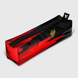 Пенал для ручек Россия полосы краски, цвет: 3D-принт