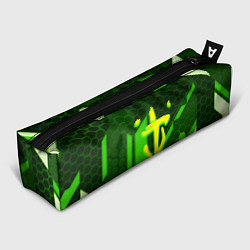 Пенал Doom geometry green