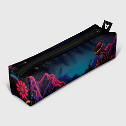Пенал для ручек Psychedelic music art, цвет: 3D-принт