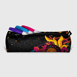 Пенал для ручек Psychedelic abstract art, цвет: 3D-принт — фото 2