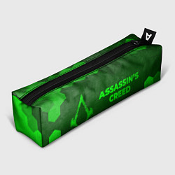 Пенал Assassins Creed - green gradient по-горизонтали